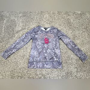 Under Armour St. Louis Cardinals Sweatshirt Size Youth Medium